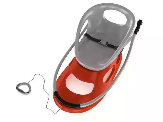 Plastic Baby Sled 3D model