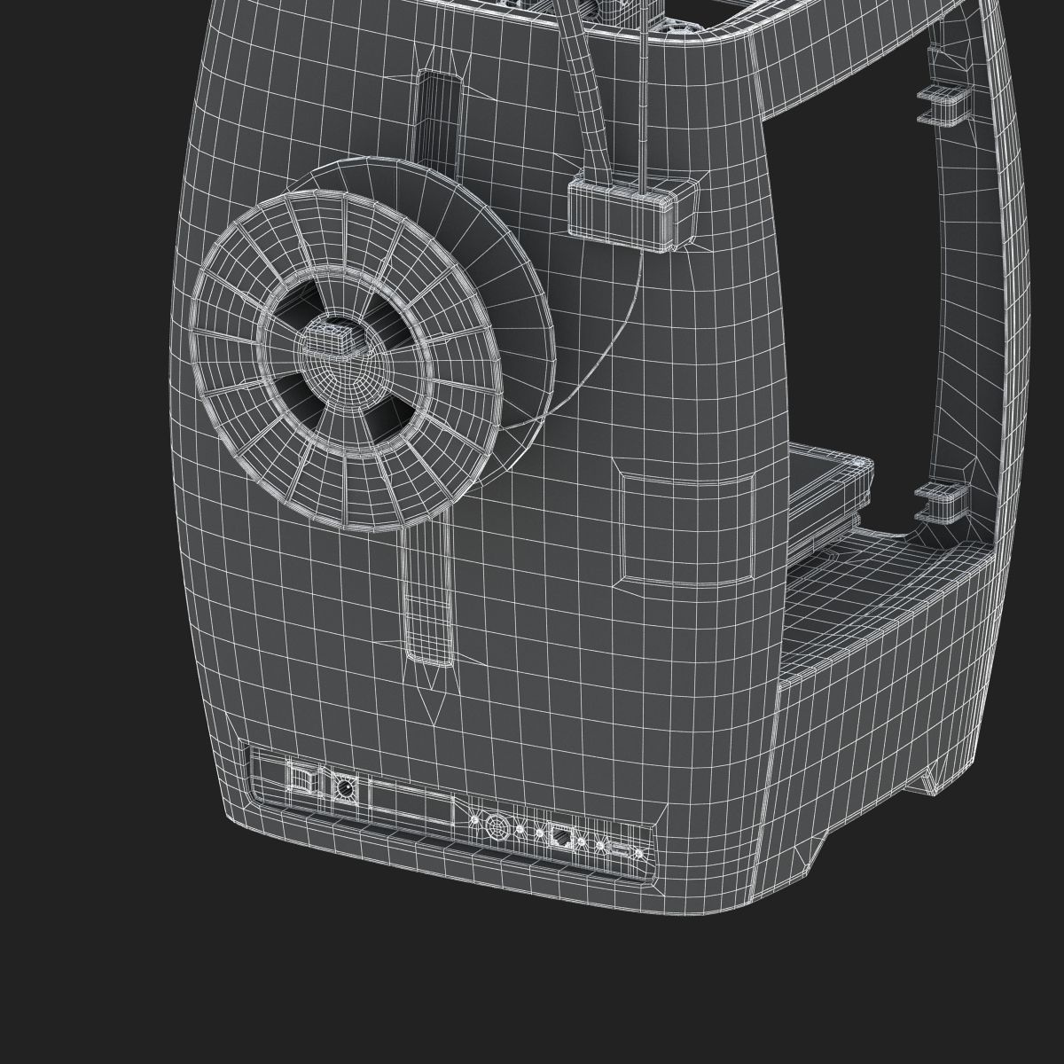 Robo R2 Smart 3D Printer 3D model_21