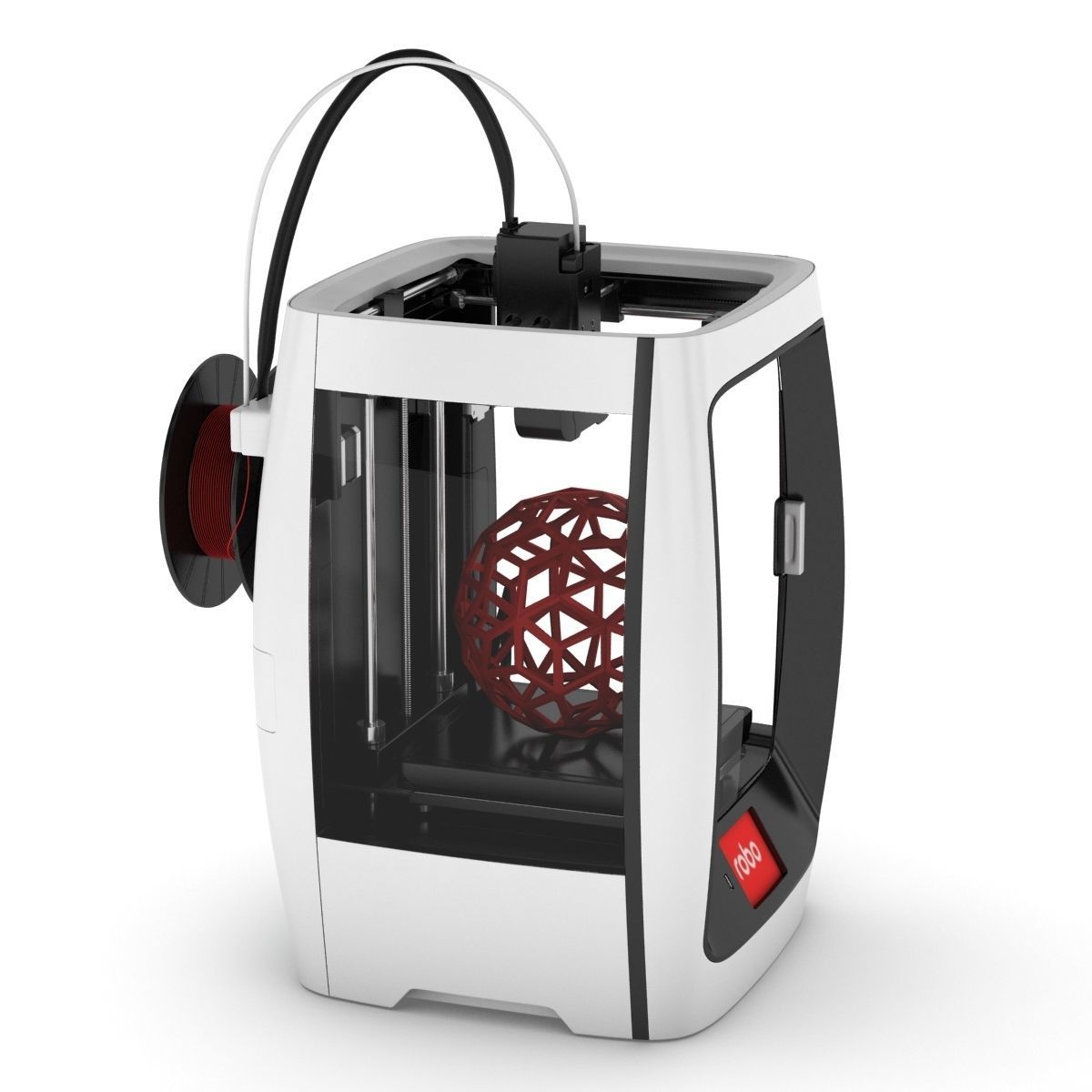 Robo R2 Smart 3D Printer 3D model_1