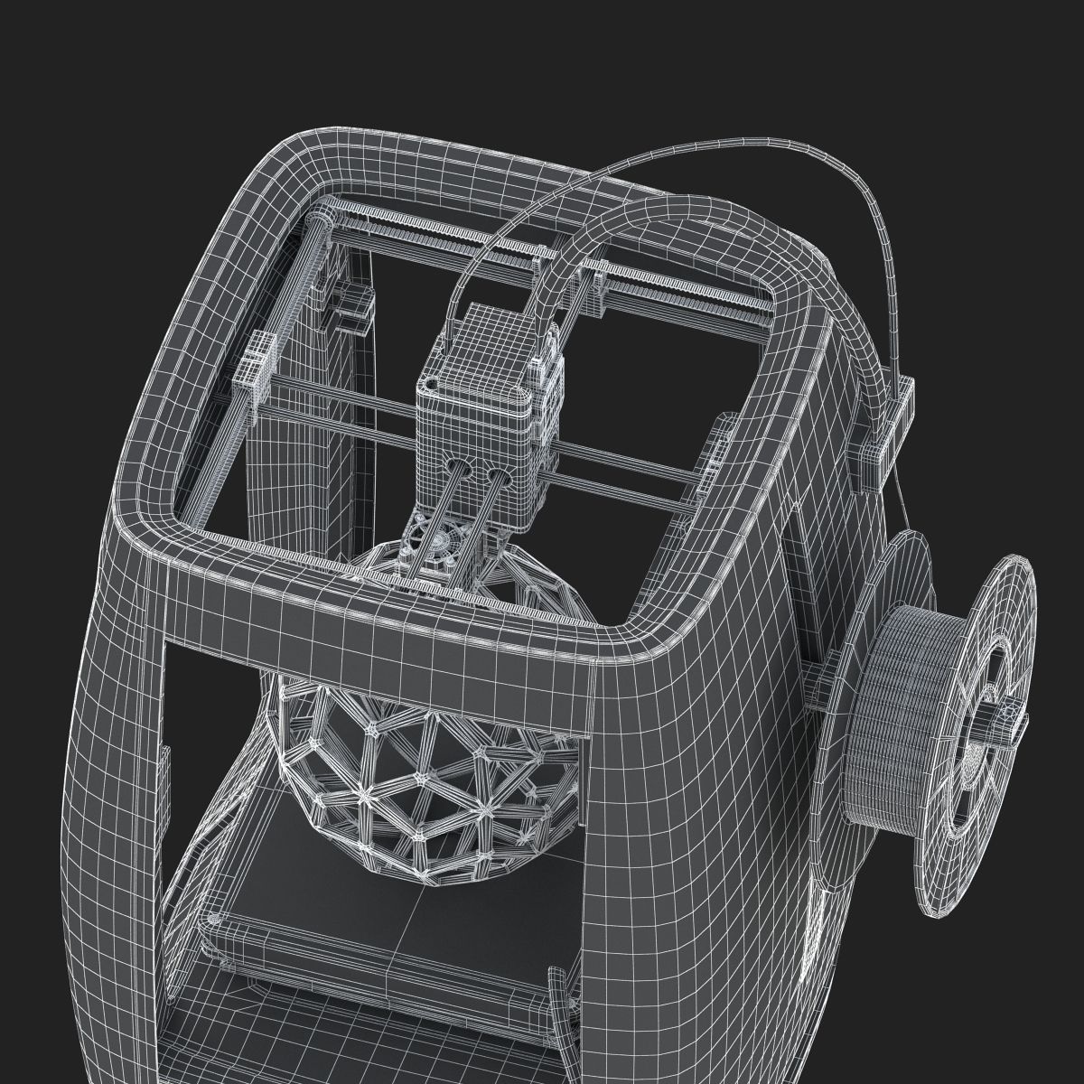 Robo R2 Smart 3D Printer 3D model_20