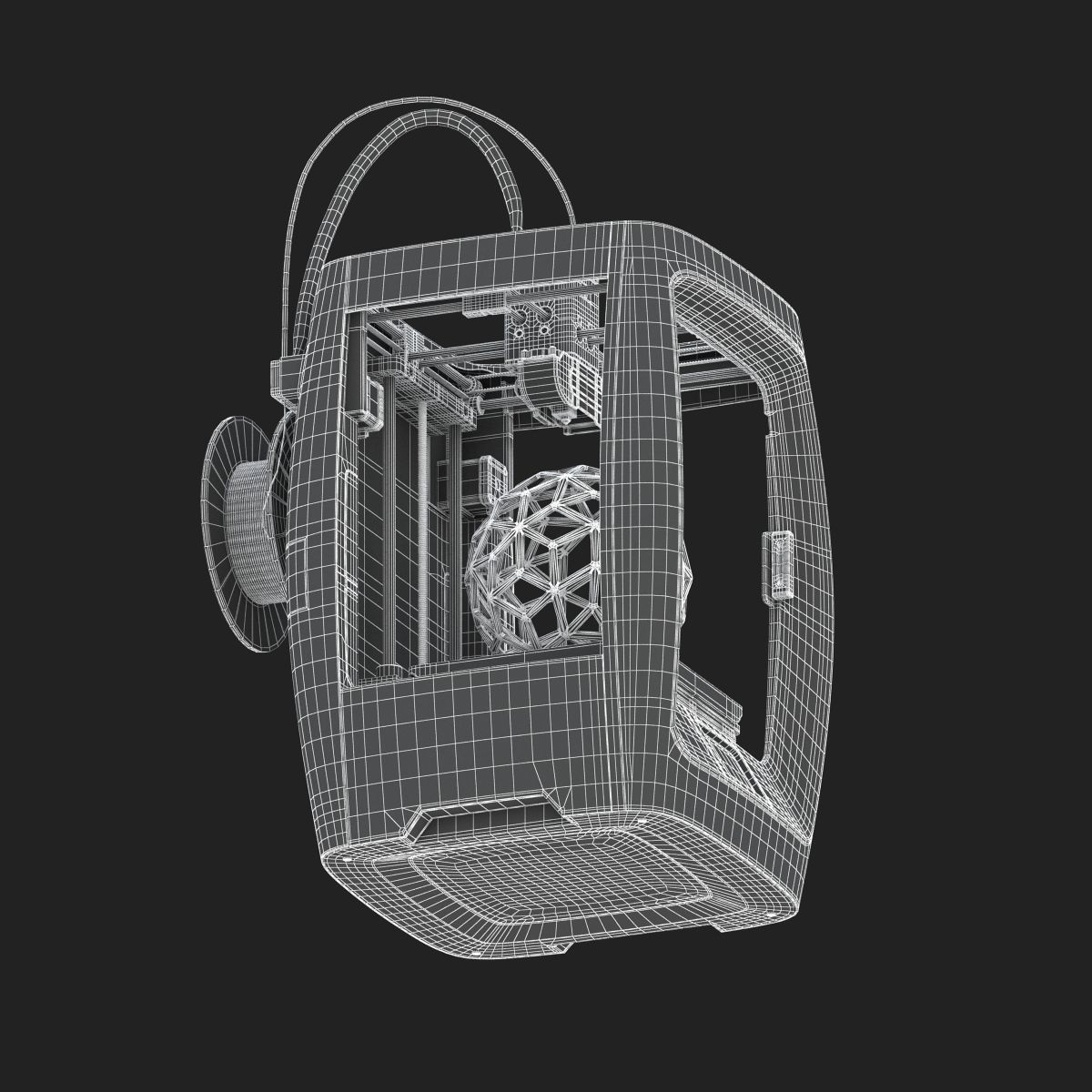 Robo R2 Smart 3D Printer 3D model_11