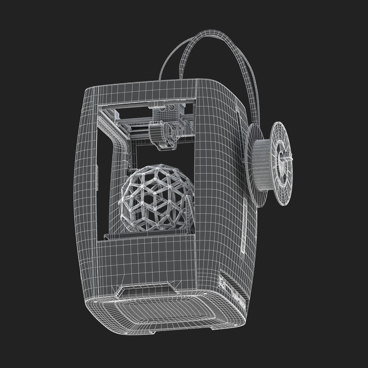 Robo R2 Smart 3D Printer 3D model_14