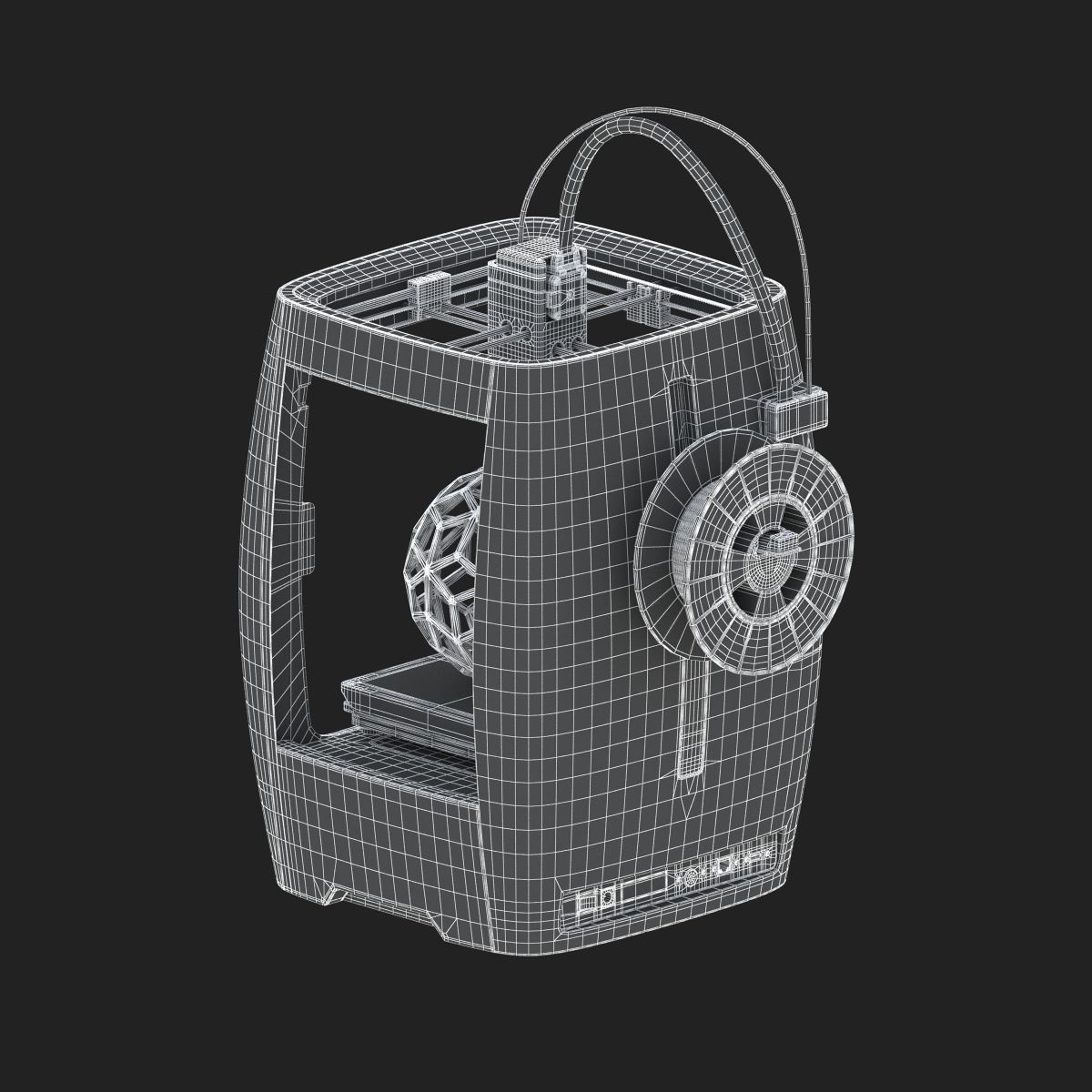 Robo R2 Smart 3D Printer 3D model_8