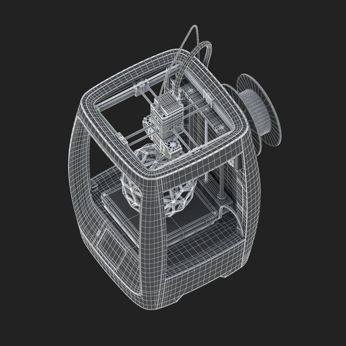 Robo R2 Smart 3D Printer 3D model_9