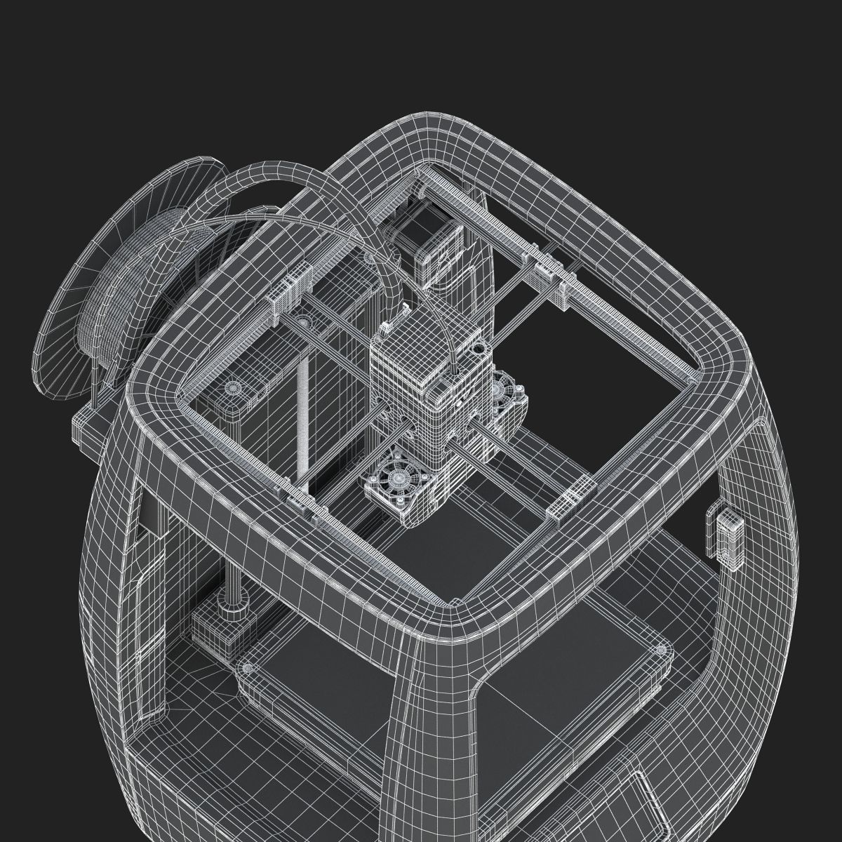 Robo R2 Smart 3D Printer 3D model_12