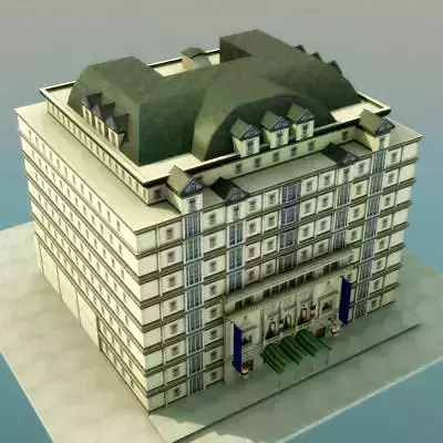 Luxury Paris Apartment 3D model