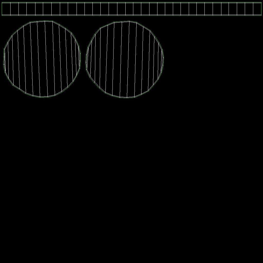 Wood Log Slice Low-Poly Low-poly 3D model_14