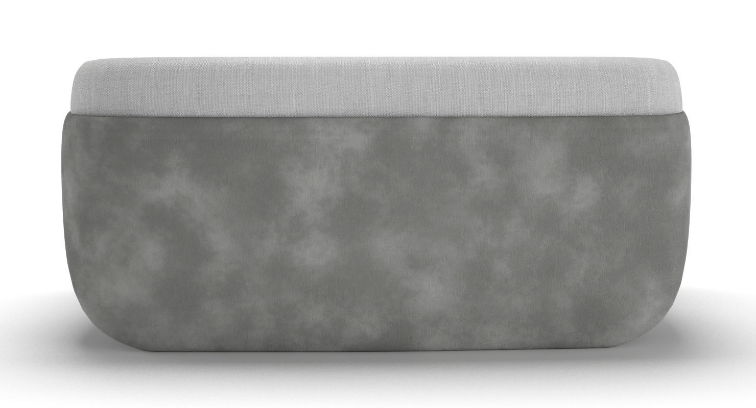 West Elm Thea Settee 3D model_5