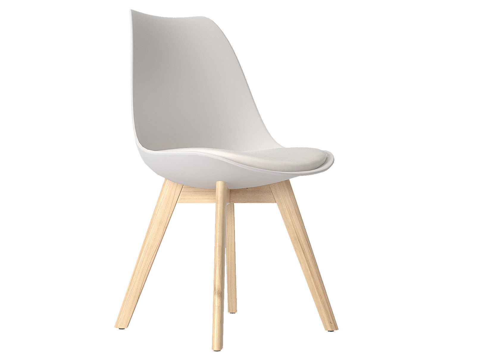 Dining furnitures set 04 3D model_2