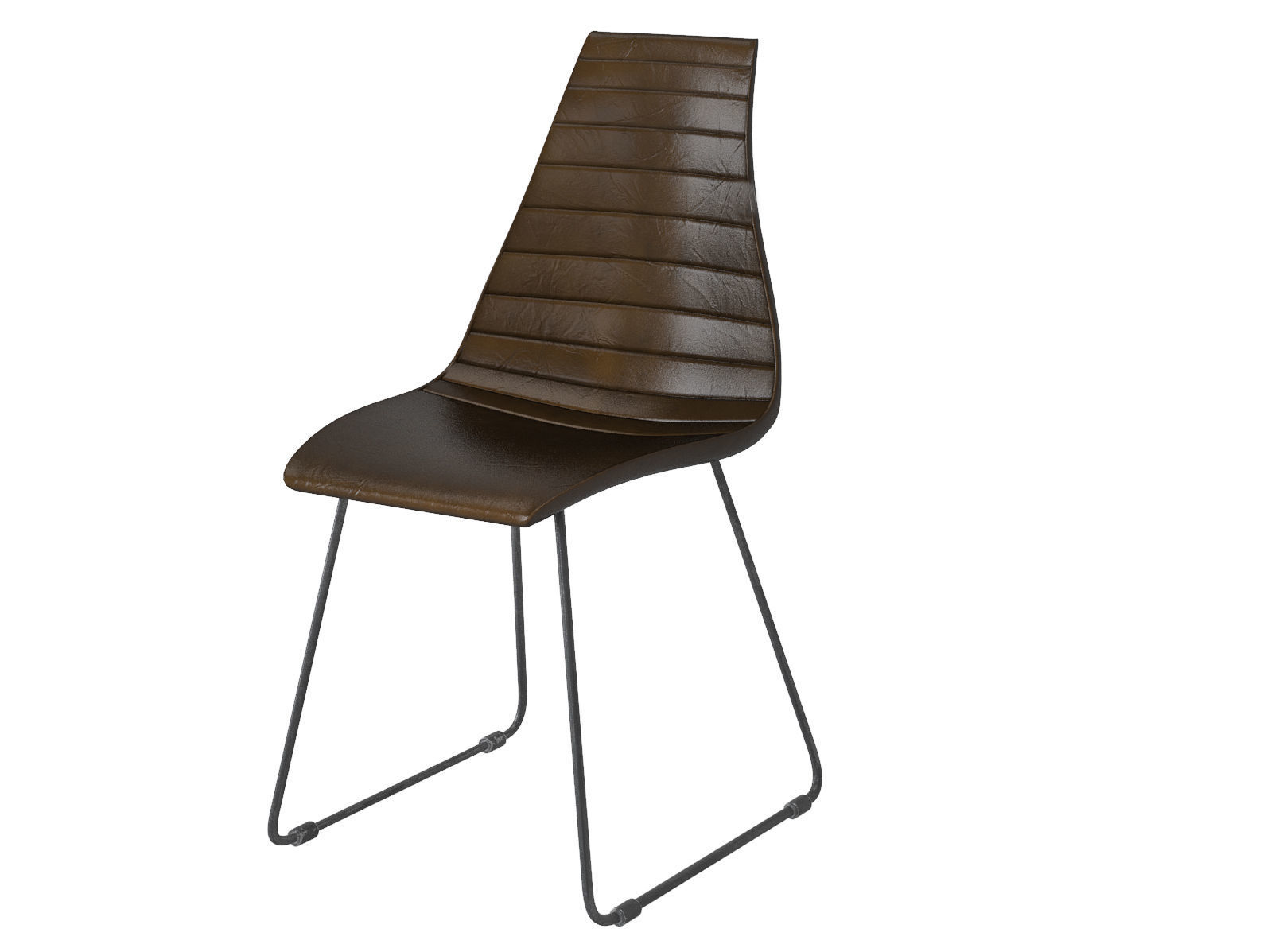 Dining furnitures set 07 3D model_3