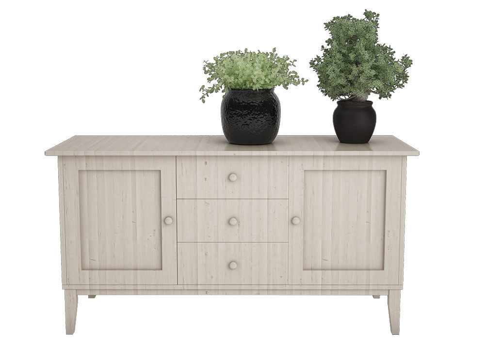 Dining furnitures set 14 3D model_3