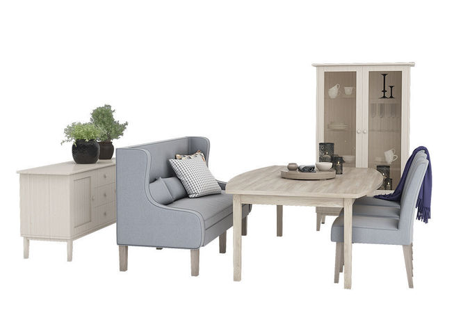 Dining furnitures set 14 3D model