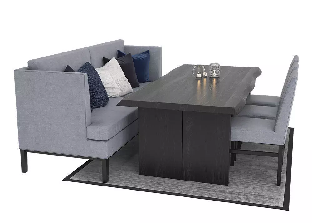 Dining furnitures set 16 3D model_0