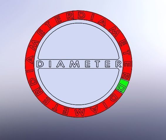 Pi constant educational 3D printable 3D print model_1
