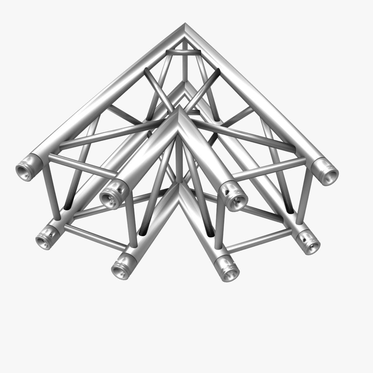Square Truss Standard Collection - 24 PCS Modular 3D model_37