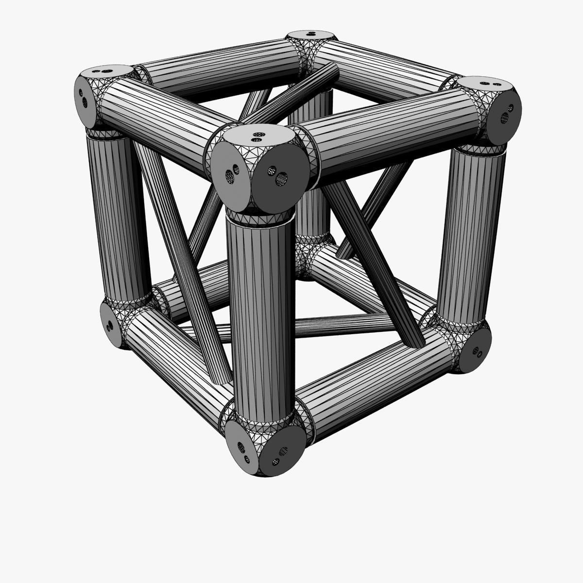 Square Truss Standard Collection - 24 PCS Modular 3D model_36