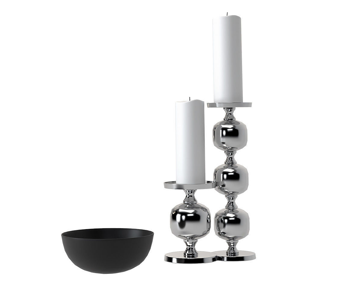 Accessories set 02 3D model_2