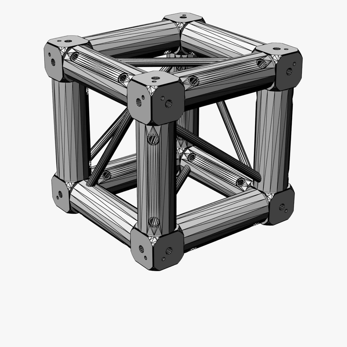 Mini Square Truss Collection - 7 PCS Modular 3D model_15