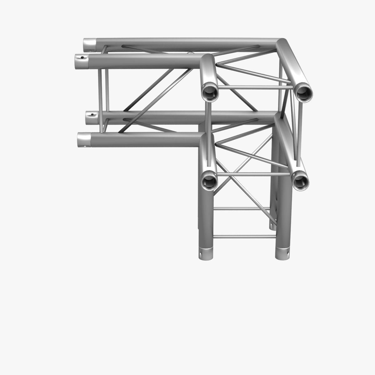 Light Duty Square Truss Collection - 9 PCS Modular 3D model_22