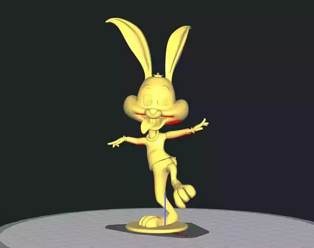 Buster bunny 3D print model