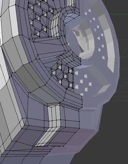 MO4 Gas Mask Low-poly 3D model_12