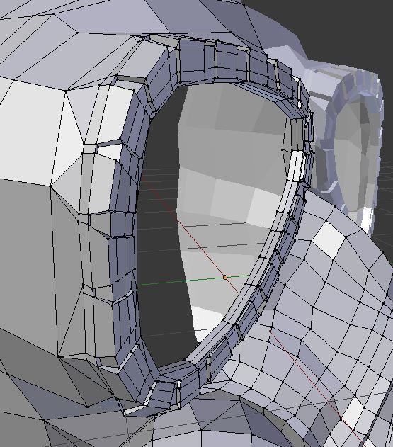 MO4 Gas Mask Low-poly 3D model_11