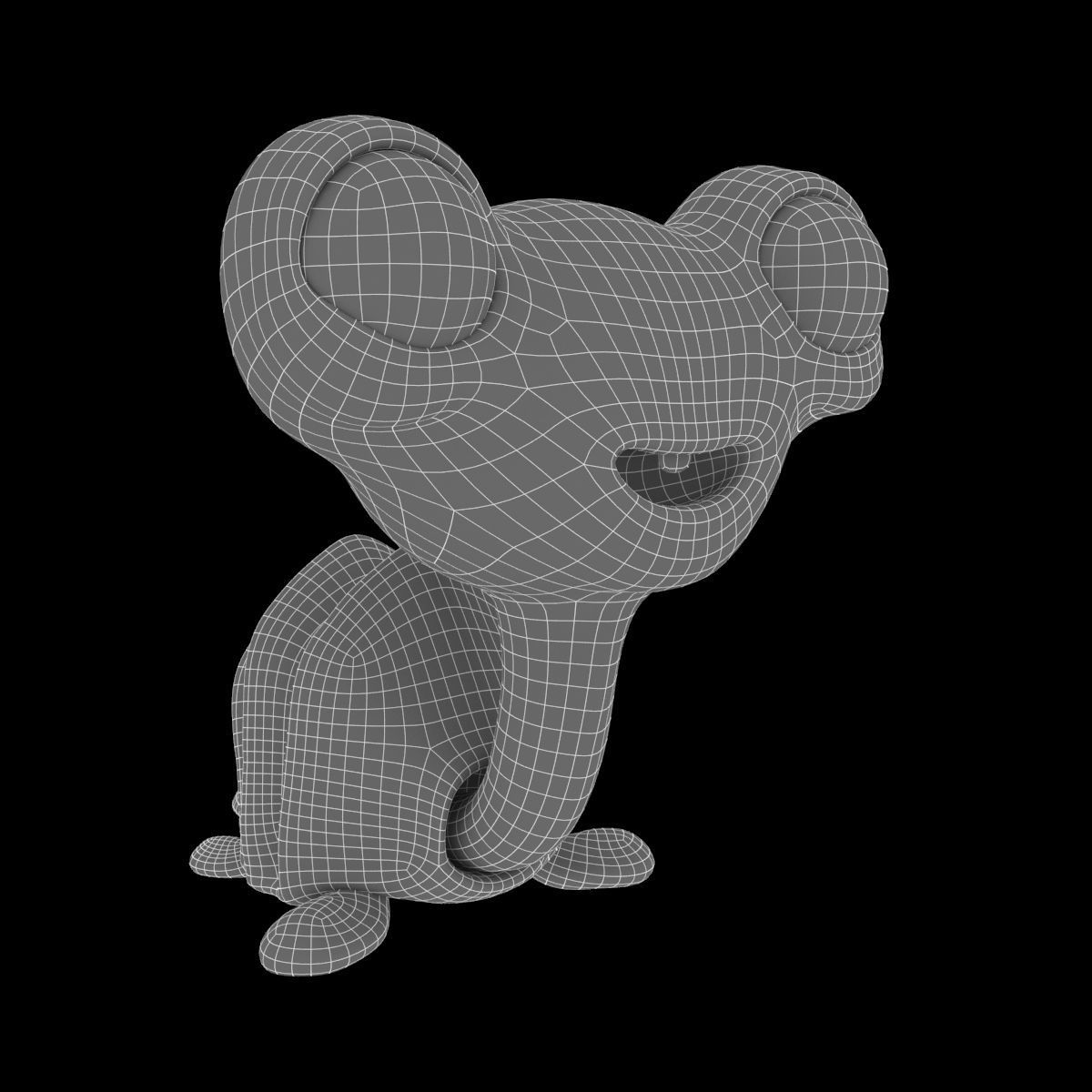 Snail Character 3D model_6