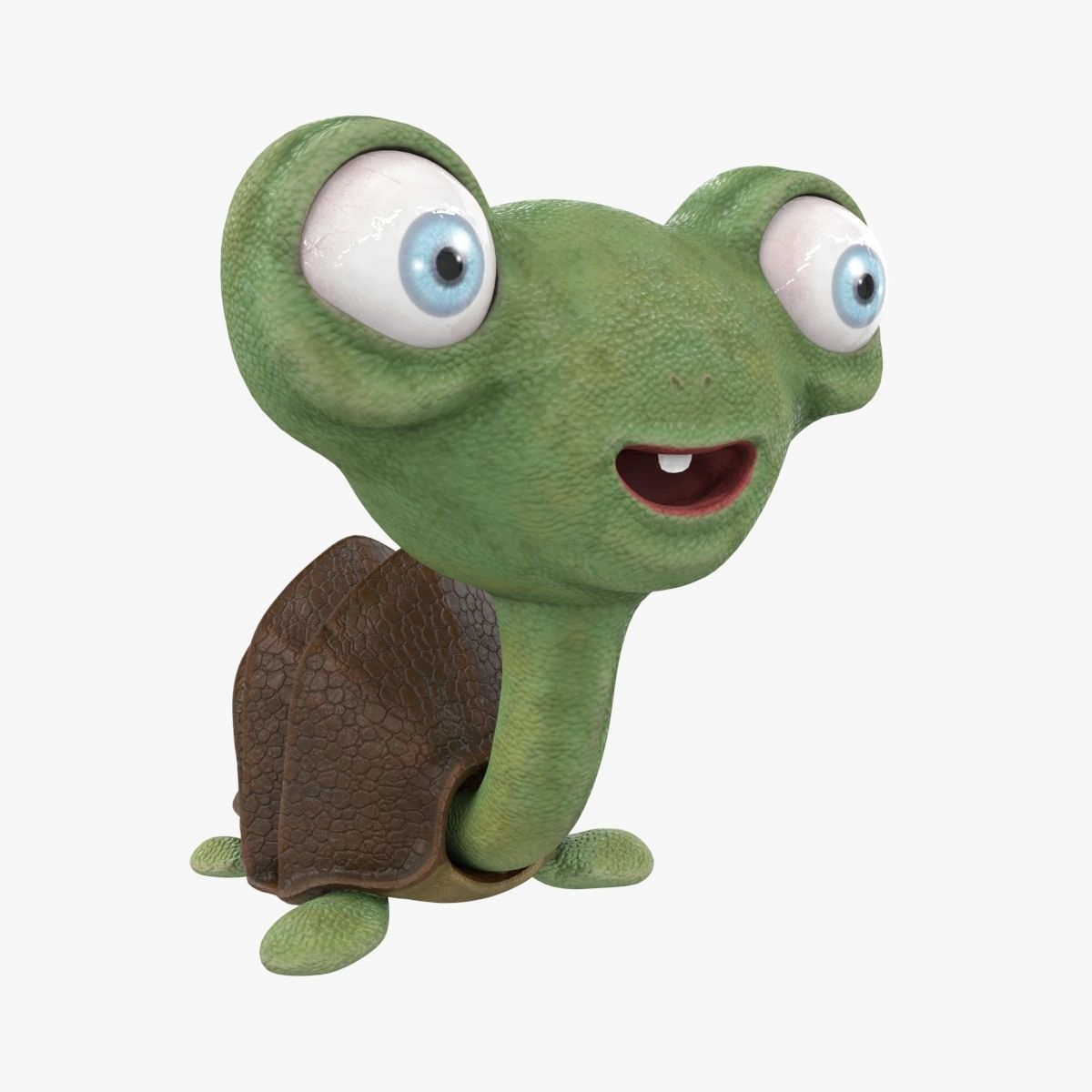 Snail Character 3D model_2