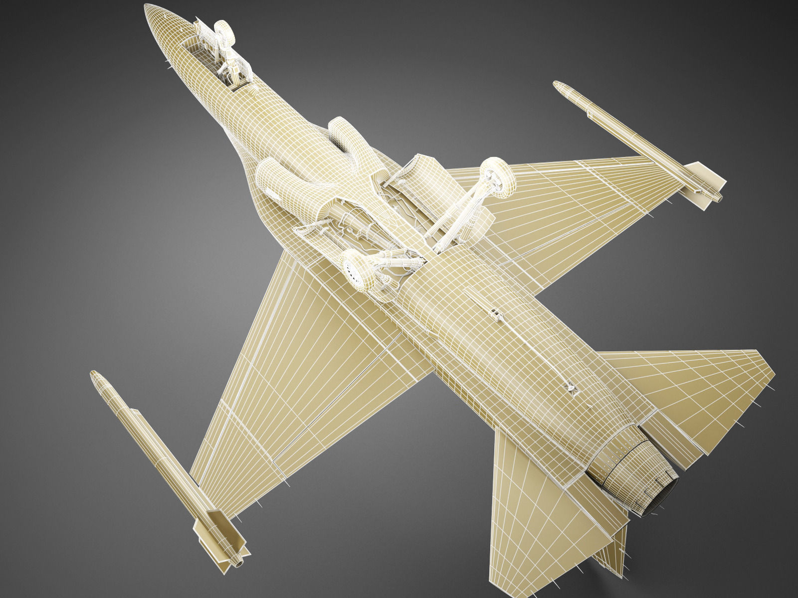 KAI T-50 Golden Eagle 3D model_41