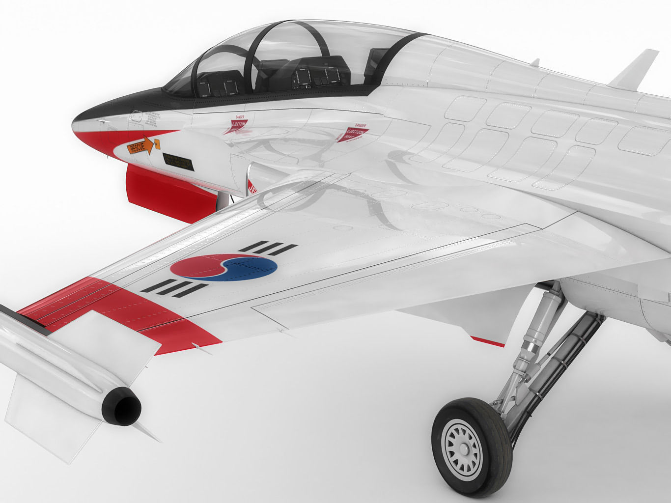 KAI T-50 Golden Eagle 3D model_8