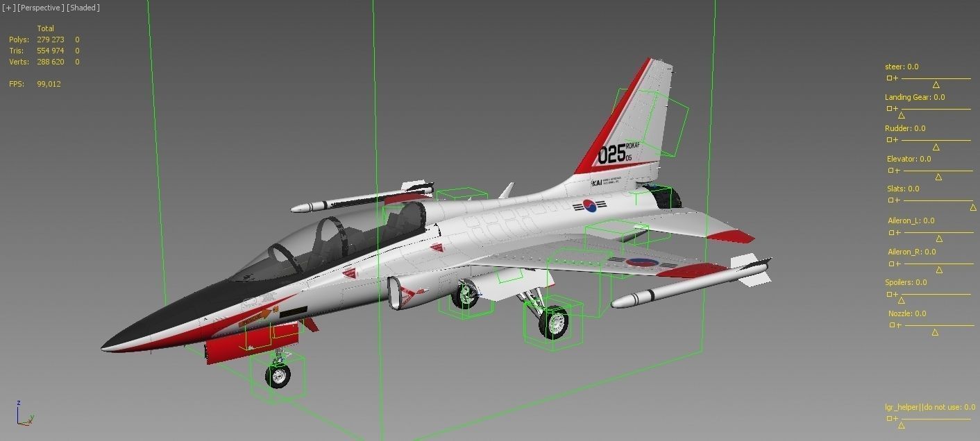 KAI T-50 Golden Eagle 3D model_43