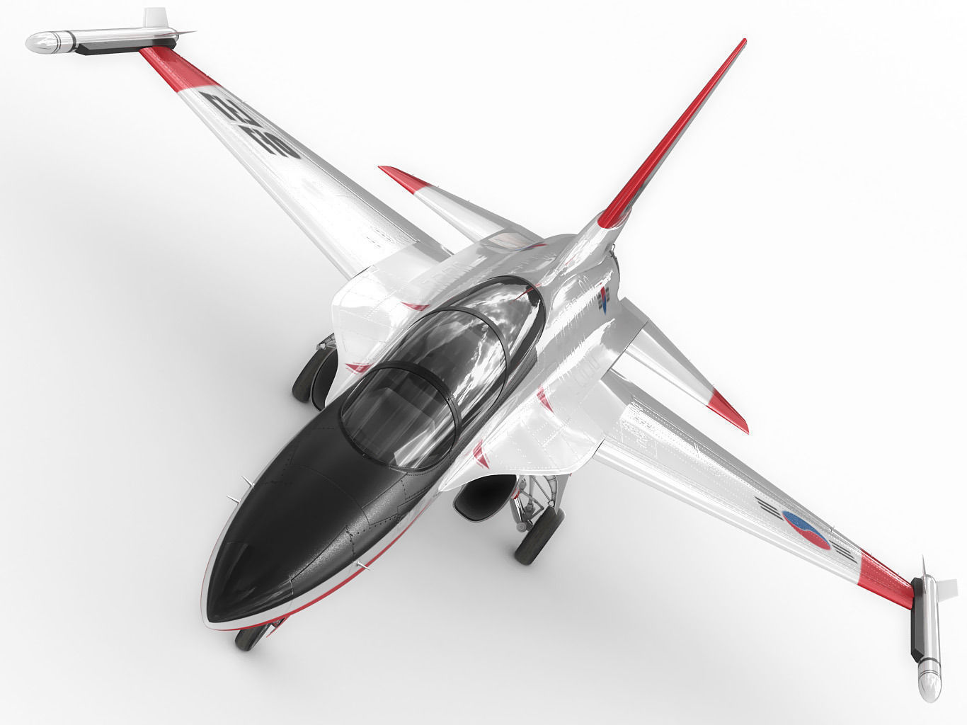 KAI T-50 Golden Eagle 3D model_7