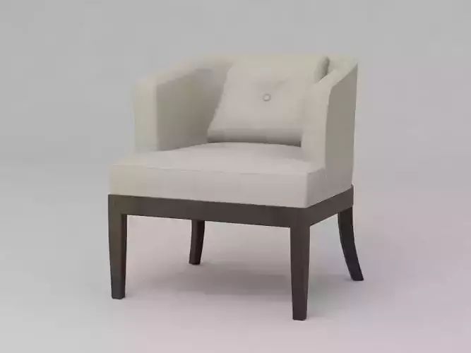 Braxton Dresden Chair 3D model