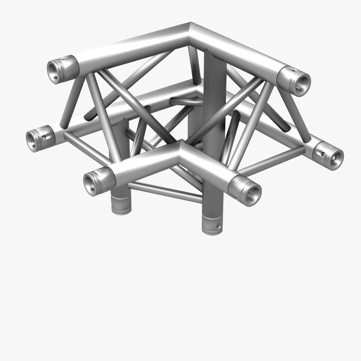 Triangular Truss Standard Collection - 41 PCS Modular 3D model_66