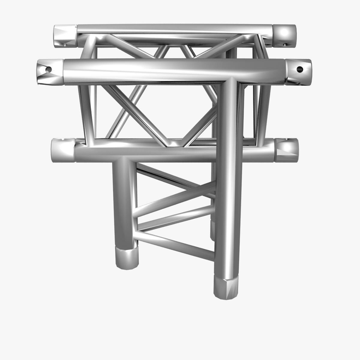 Triangular Truss Standard Collection - 41 PCS Modular 3D model_36
