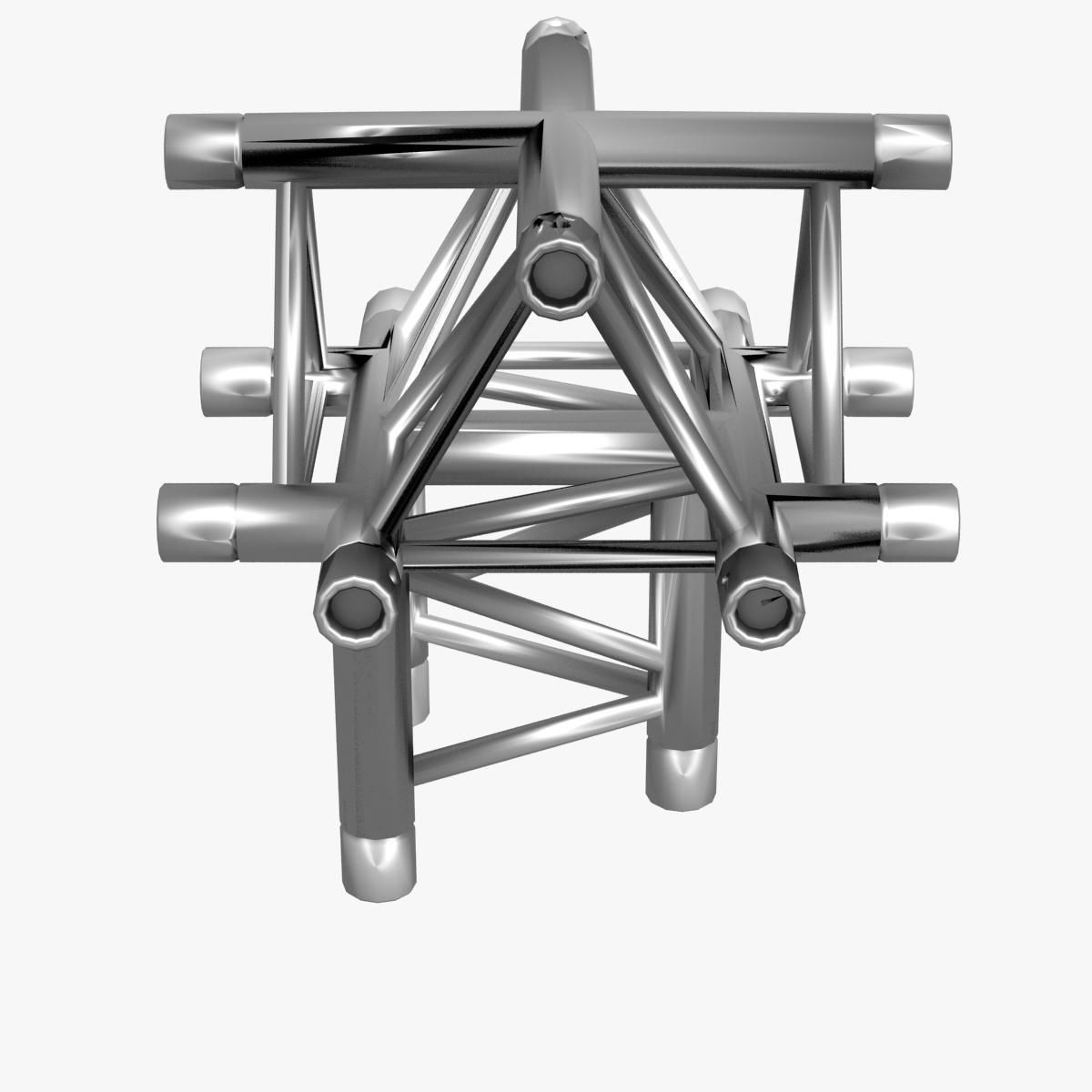 Triangular Truss Standard Collection - 41 PCS Modular 3D model_52