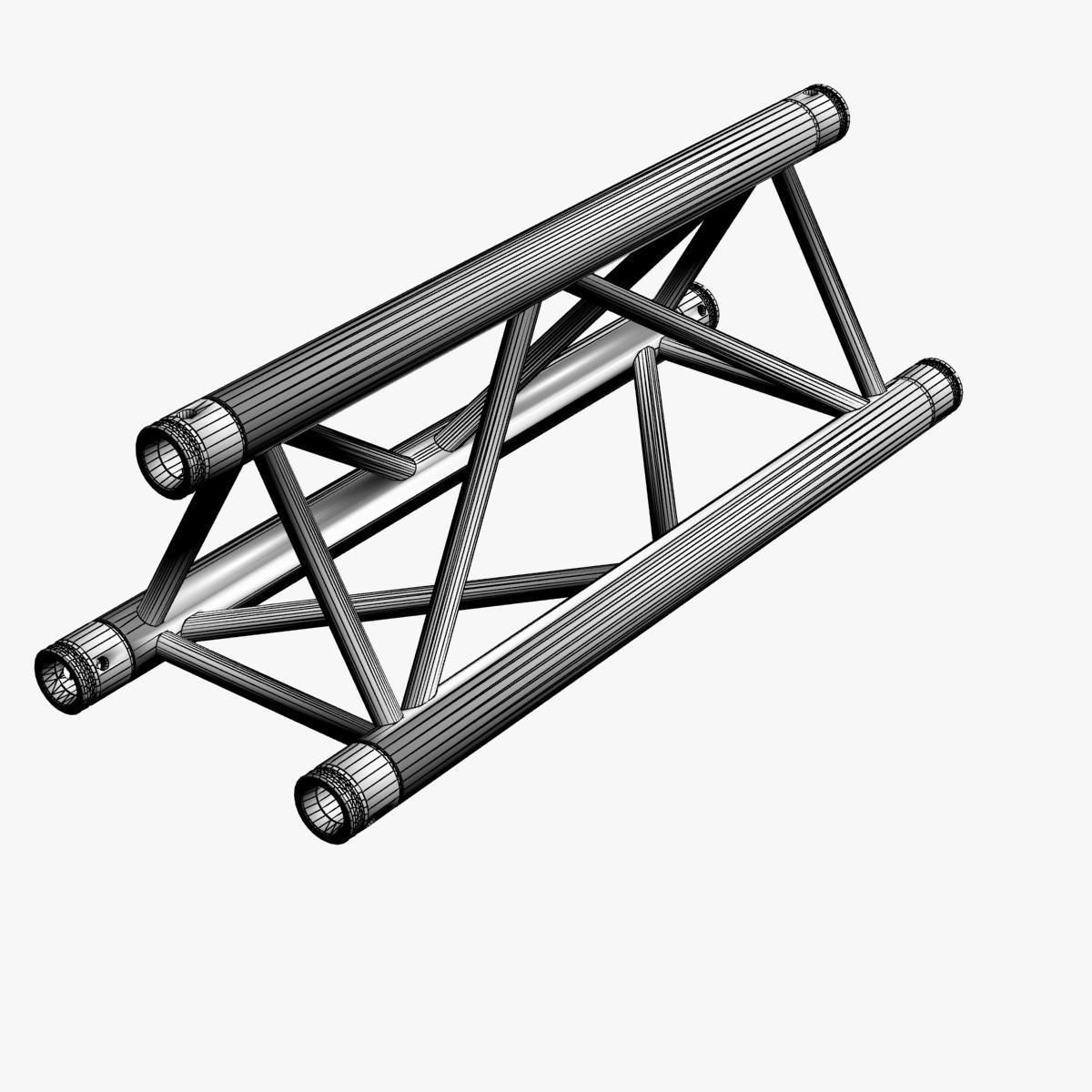 Triangular Truss Standard Collection - 41 PCS Modular 3D model_11