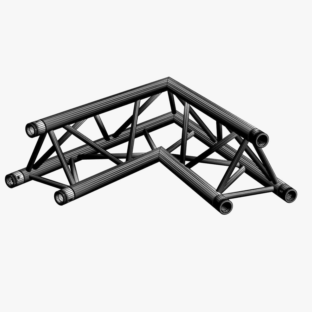 Triangular Truss Standard Collection - 41 PCS Modular 3D model_59