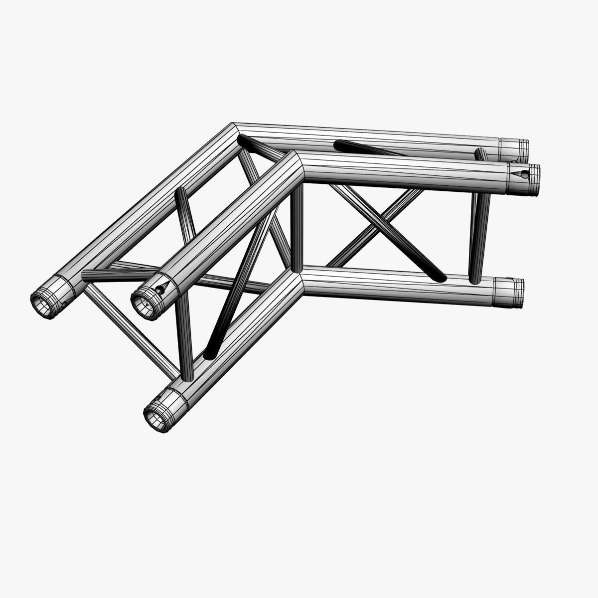 Triangular Truss Standard Collection - 41 PCS Modular 3D model_87