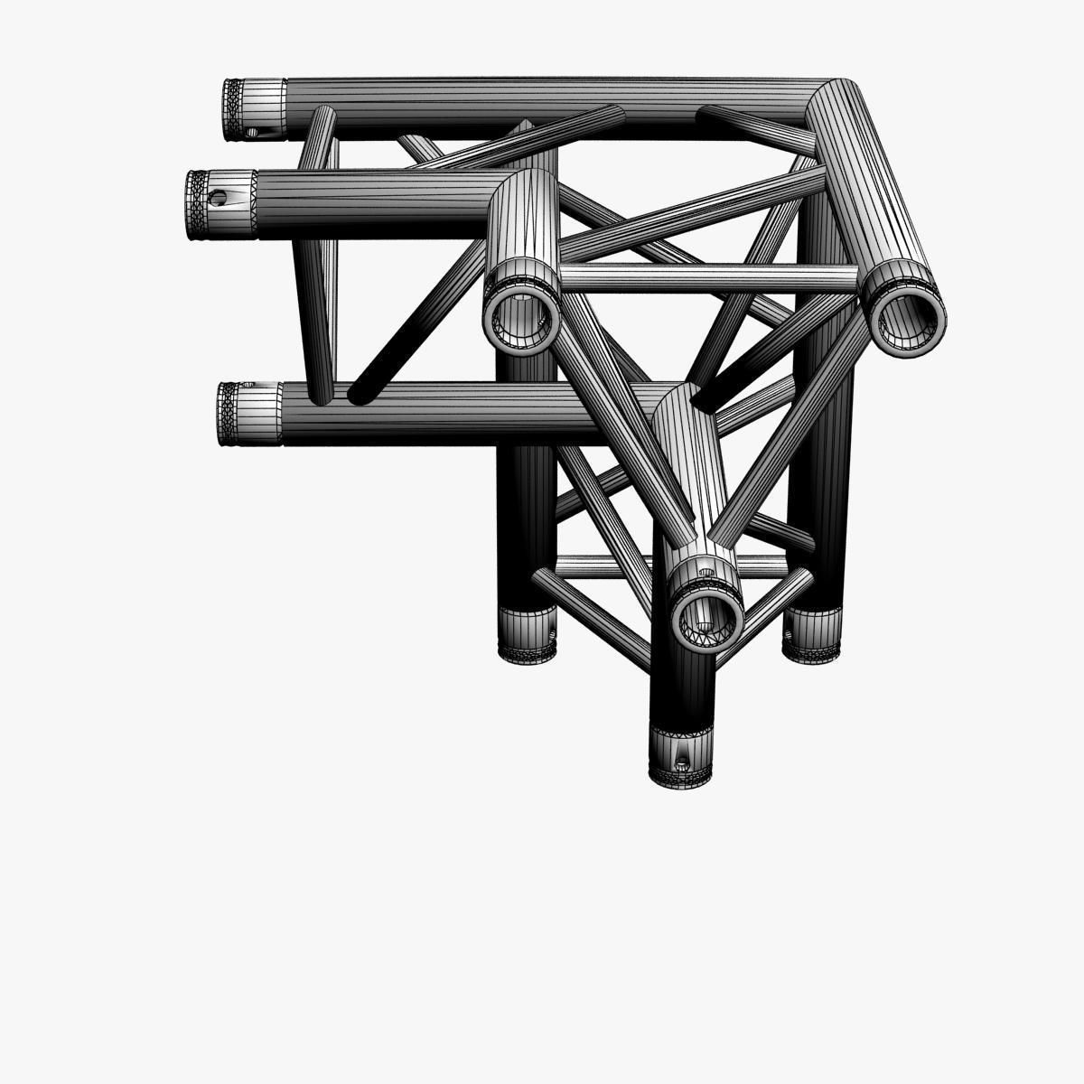 Triangular Truss Standard Collection - 41 PCS Modular 3D model_71