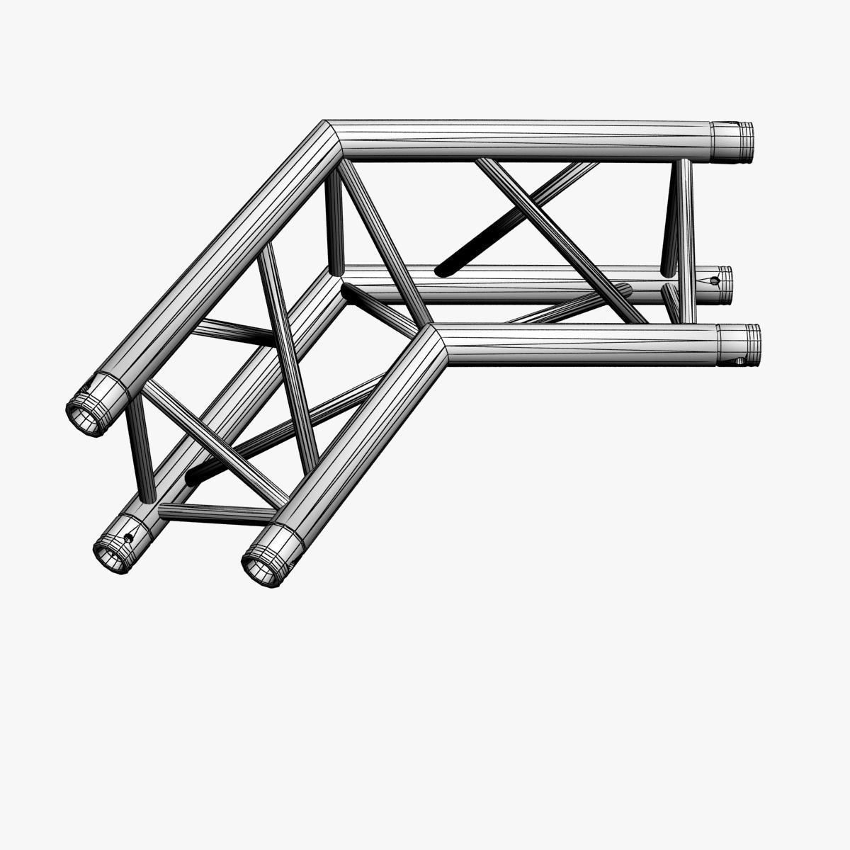 Triangular Truss Standard Collection - 41 PCS Modular 3D model_85