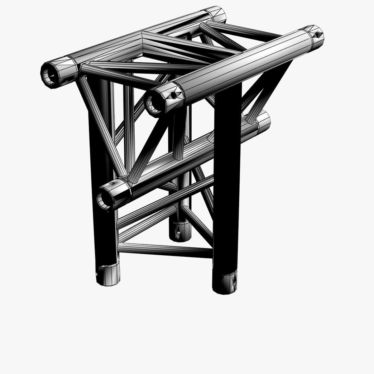 Triangular Truss Standard Collection - 41 PCS Modular 3D model_31