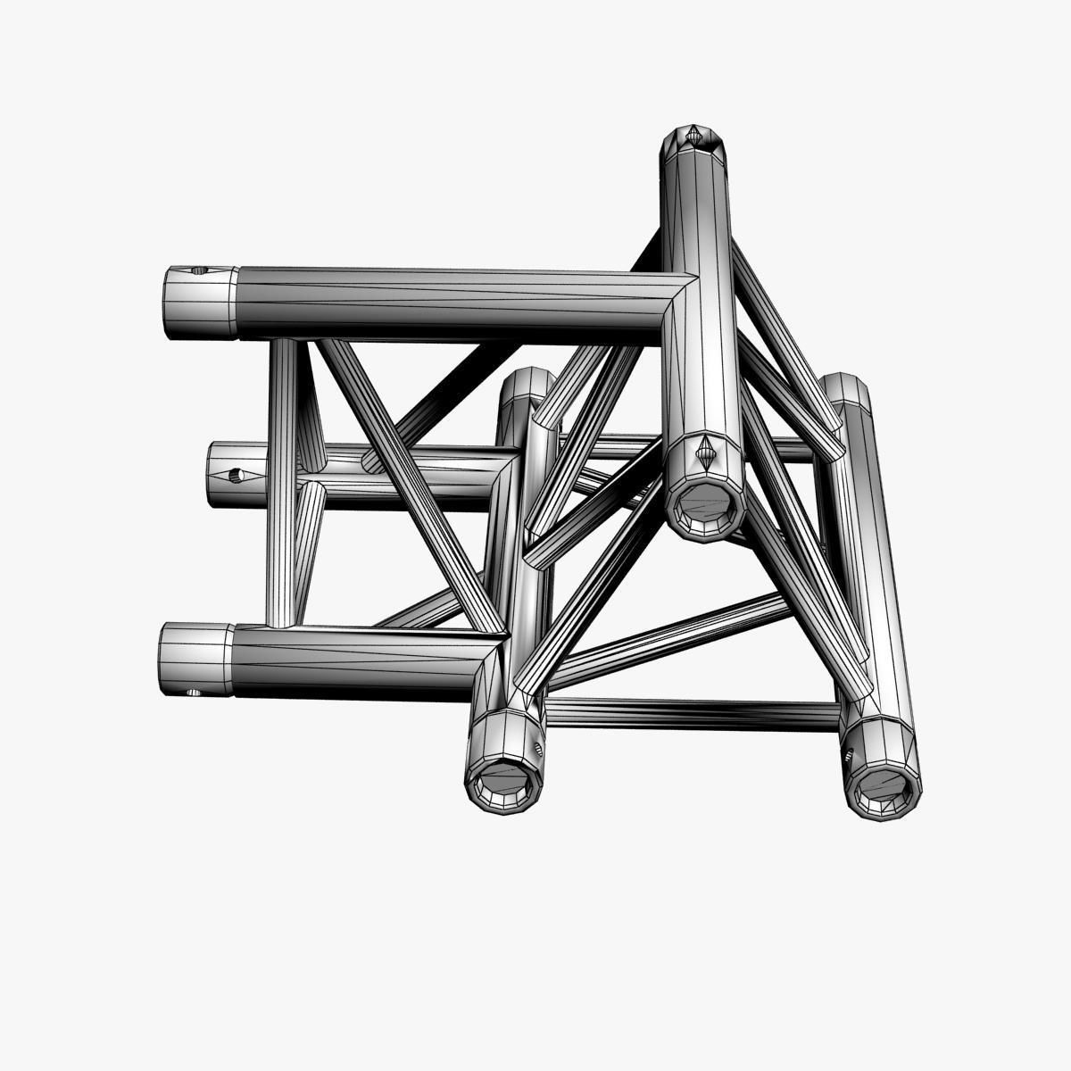 Triangular Truss Standard Collection - 41 PCS Modular 3D model_35