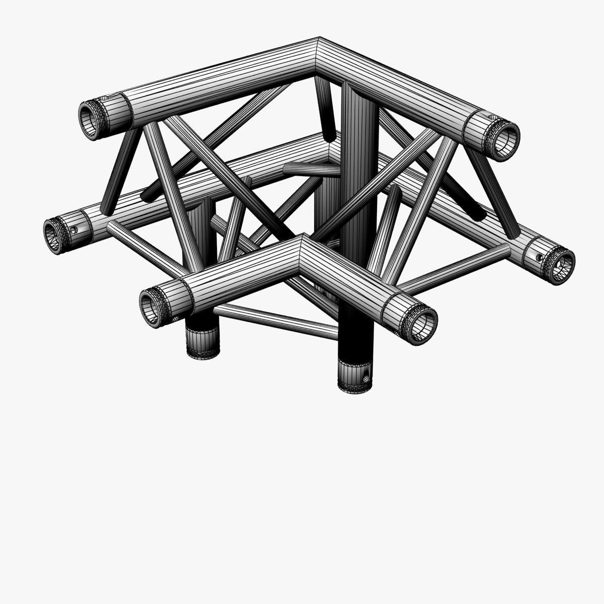Triangular Truss Standard Collection - 41 PCS Modular 3D model_67