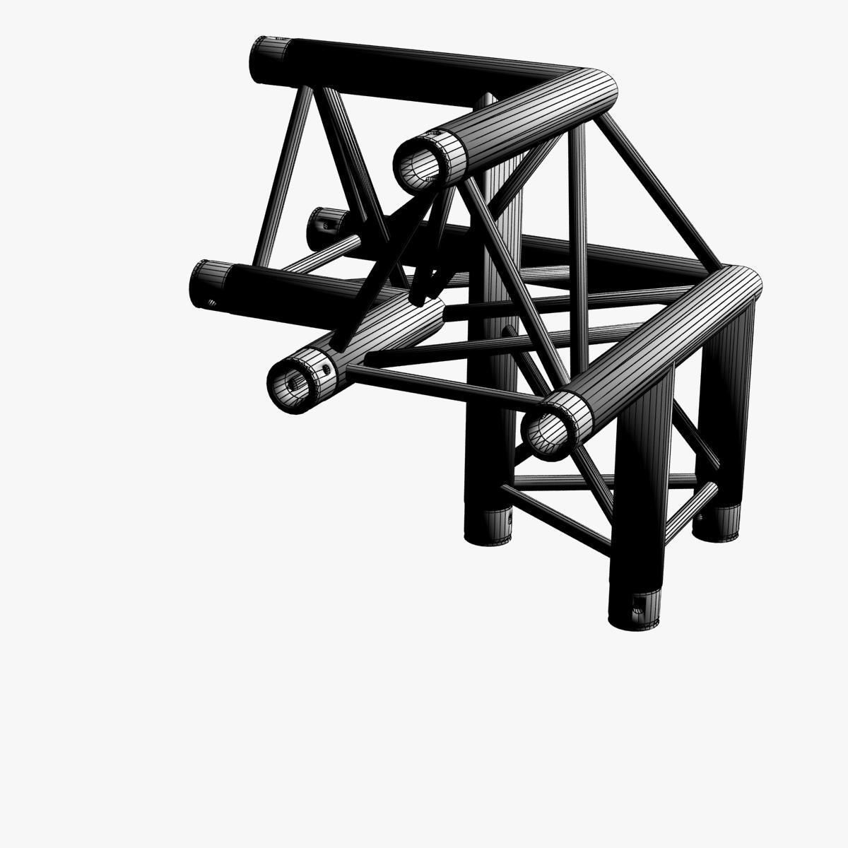 Triangular Truss Standard Collection - 41 PCS Modular 3D model_65