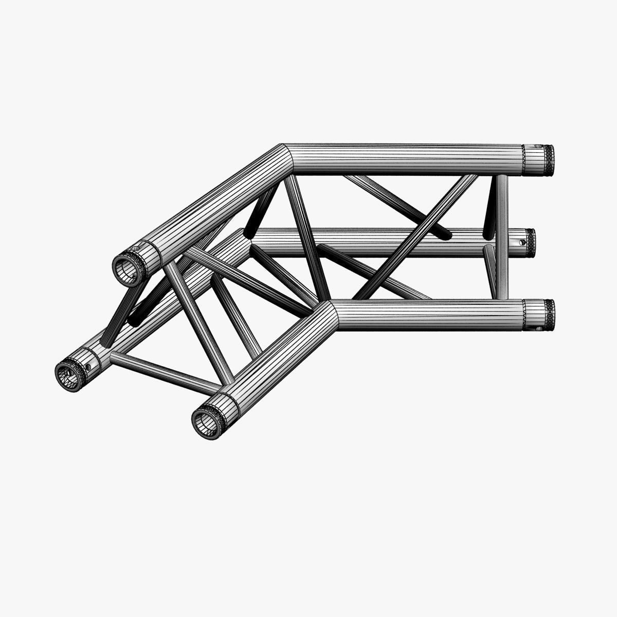Triangular Truss Standard Collection - 41 PCS Modular 3D model_79