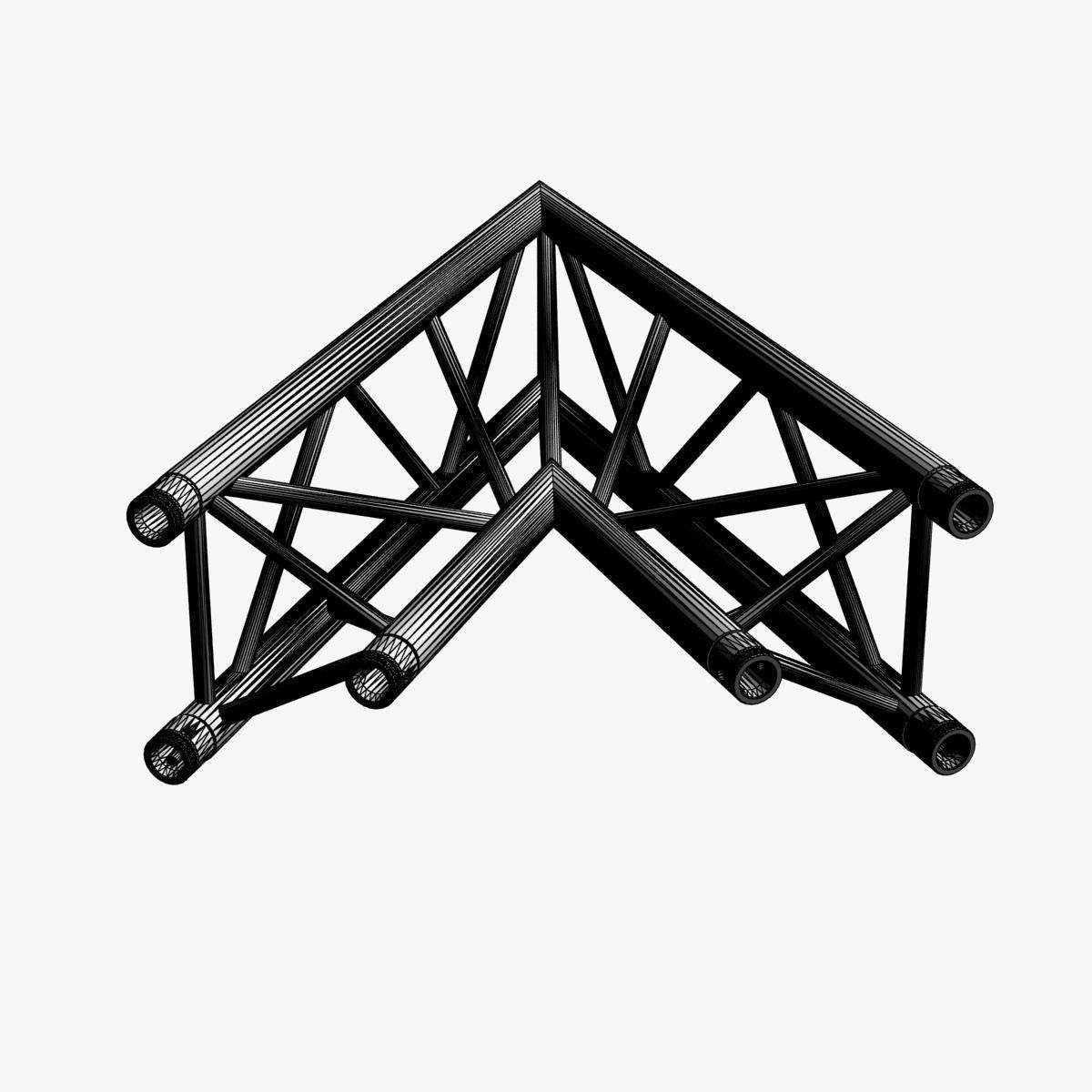 Triangular Truss Standard Collection - 41 PCS Modular 3D model_55