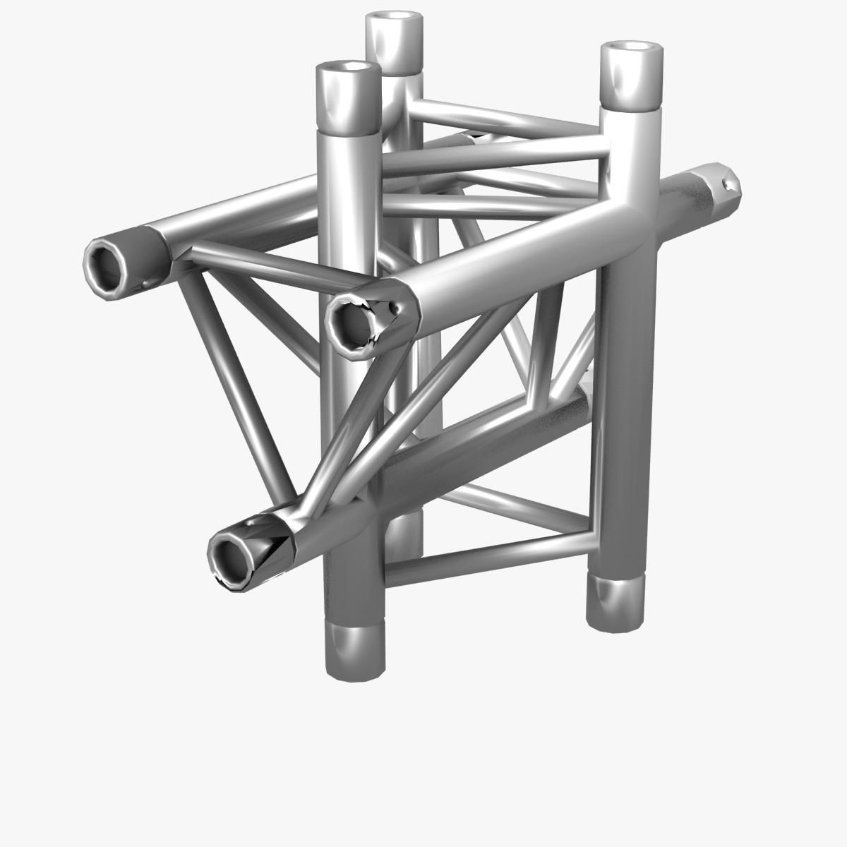 Triangular Truss Standard Collection - 41 PCS Modular 3D model_44