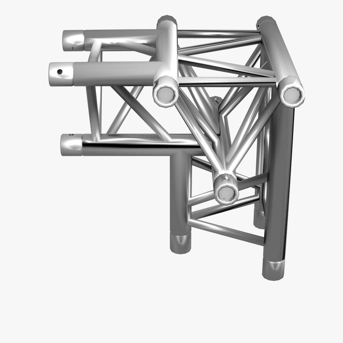 Triangular Truss Standard Collection - 41 PCS Modular 3D model_40