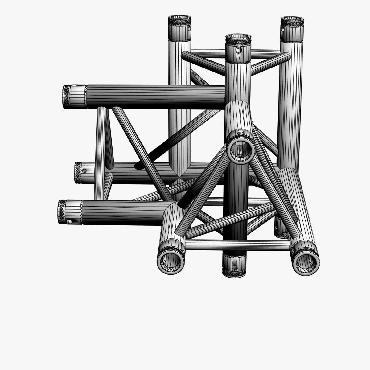 Triangular Truss Standard Collection - 41 PCS Modular 3D model_75